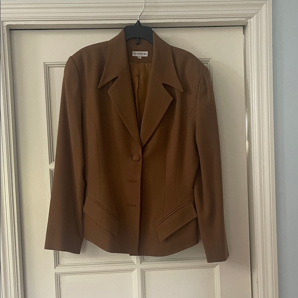 bebe Tan Women's Blazer